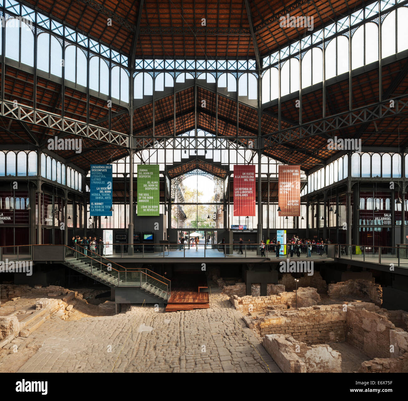 El Born Cultural Center Barcelona Spain Architect Enric Sòria & Josep