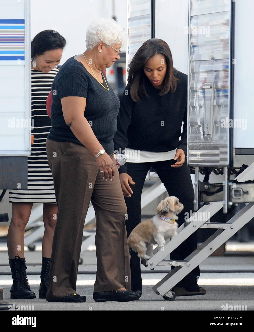 Kerry washington and parents hi-res stock photography and images - Alamy