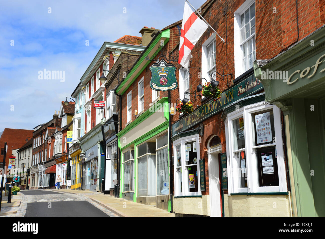 High Street, Old Town, Hemel Hempstead, Hertfordshire, England, United