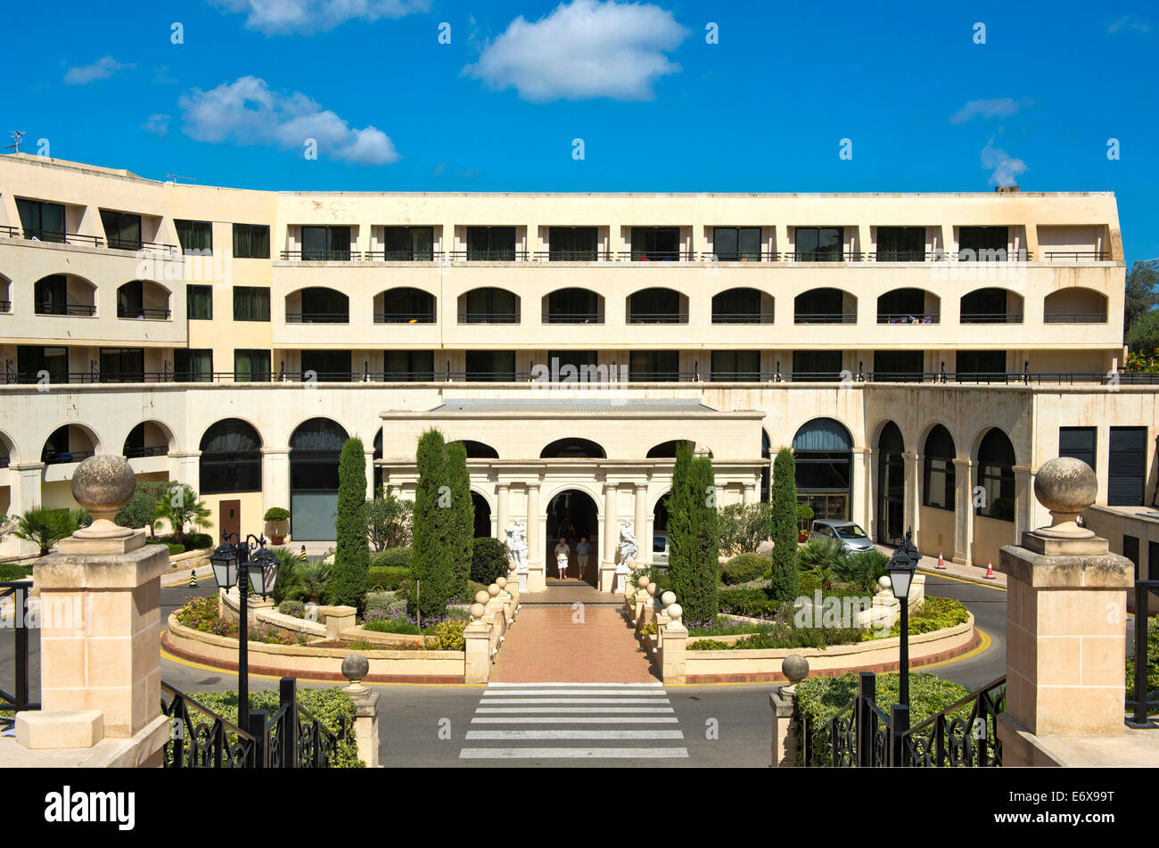Grand Hotel Excelsior, Floriana, Valletta, Malta Stock Photo