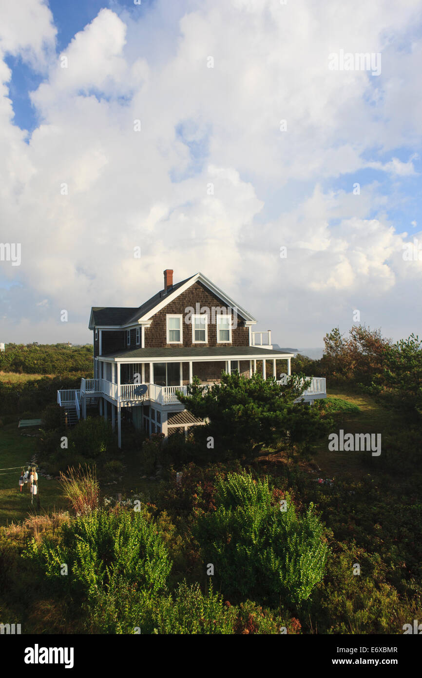Vacation home on Block Island, Rhode Island, USA Stock Photo Alamy