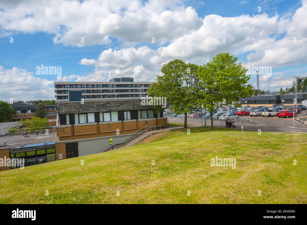 Monklands District General Hospital in Airdrie, Scotland Stock Photo