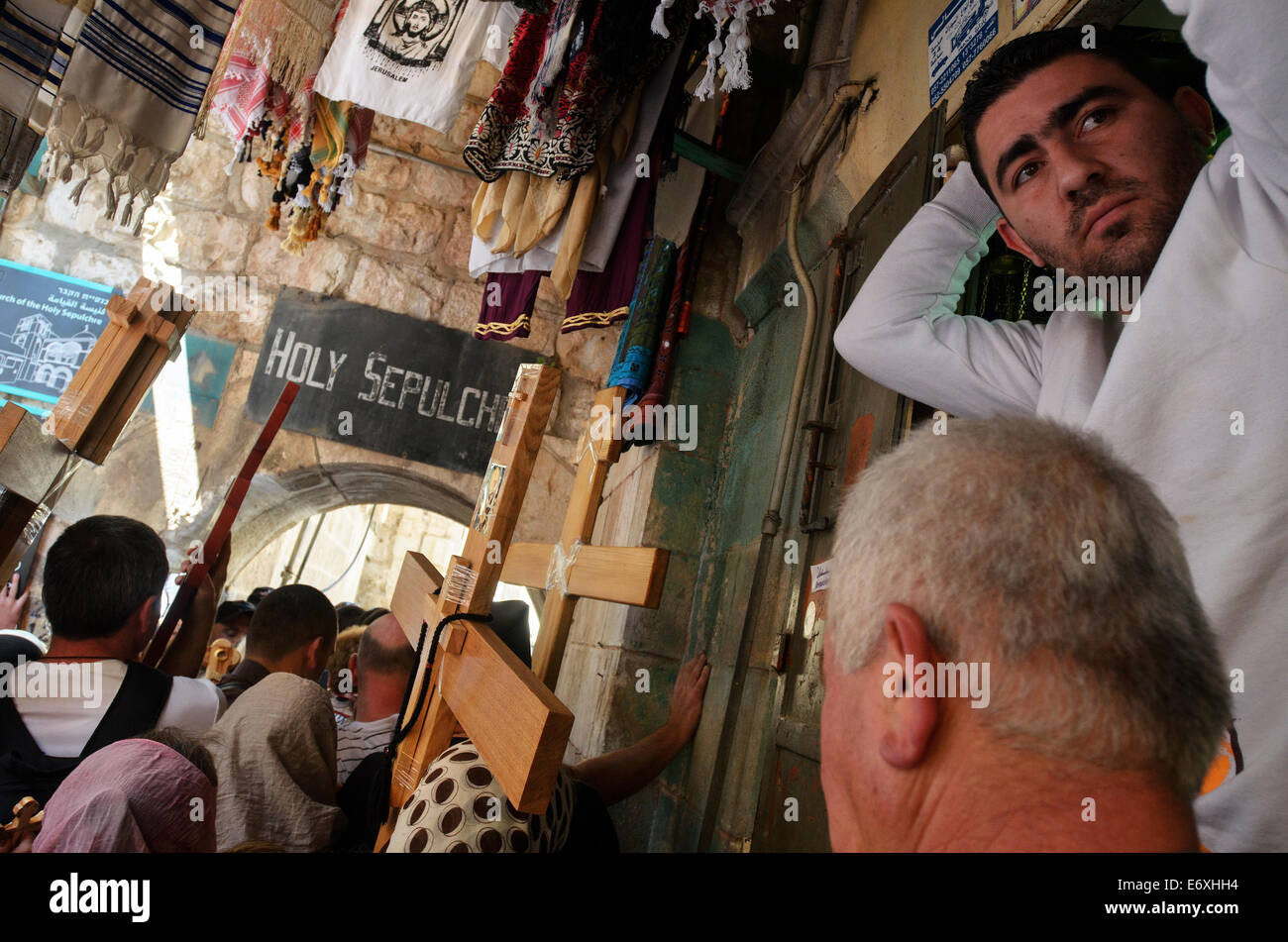 Via Dolorosa procession comes to the end in Church of Holy Sepulchre ...