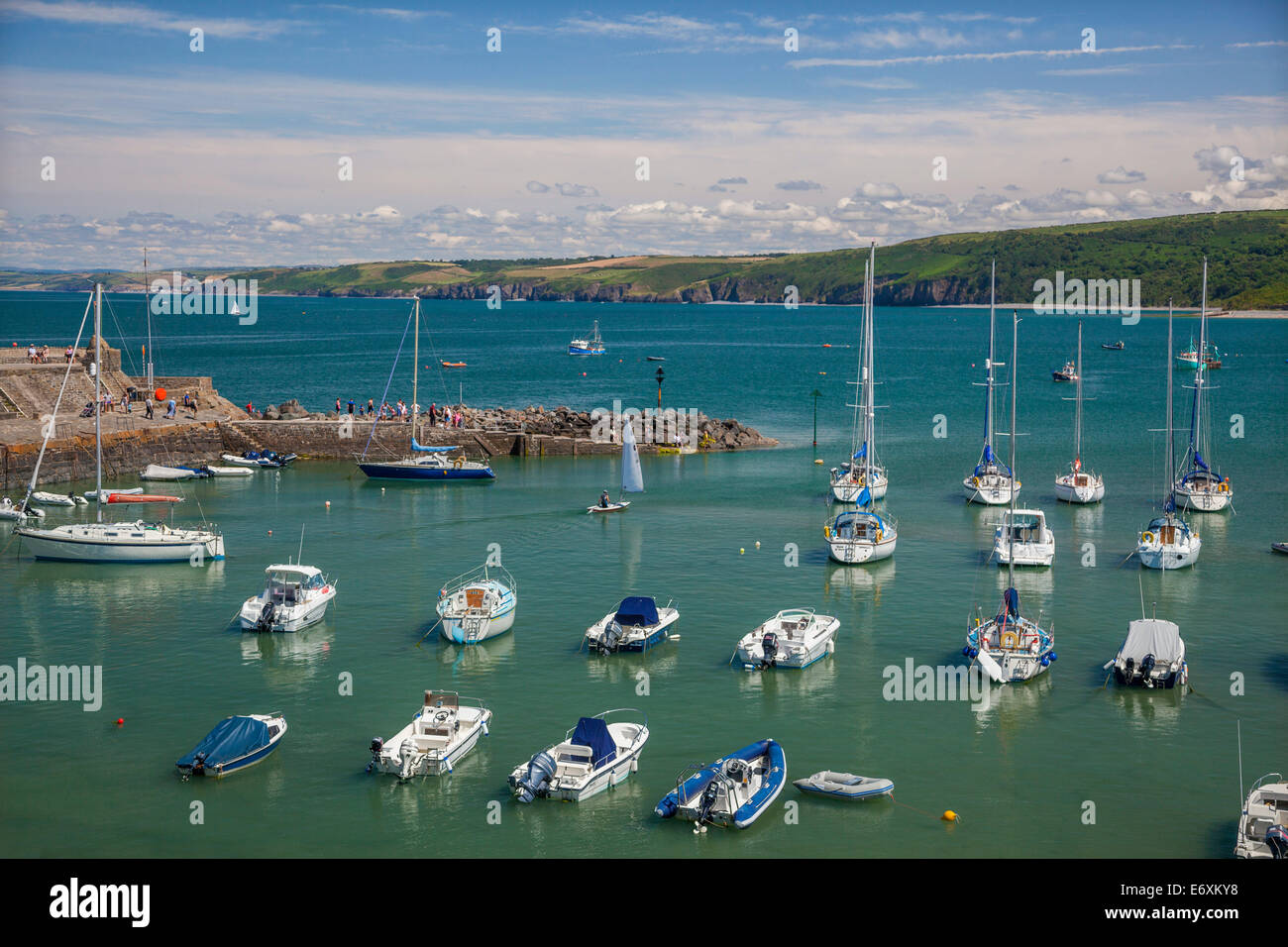 New Quay, Ceredigion, West Wales, U.K Stock Photo Alamy