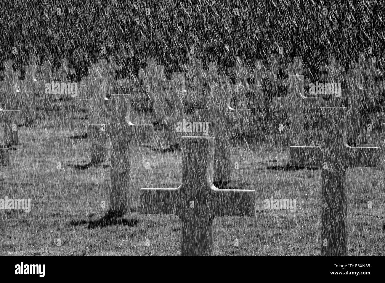 American war memorial verdun Black and White Stock Photos & Images - Alamy