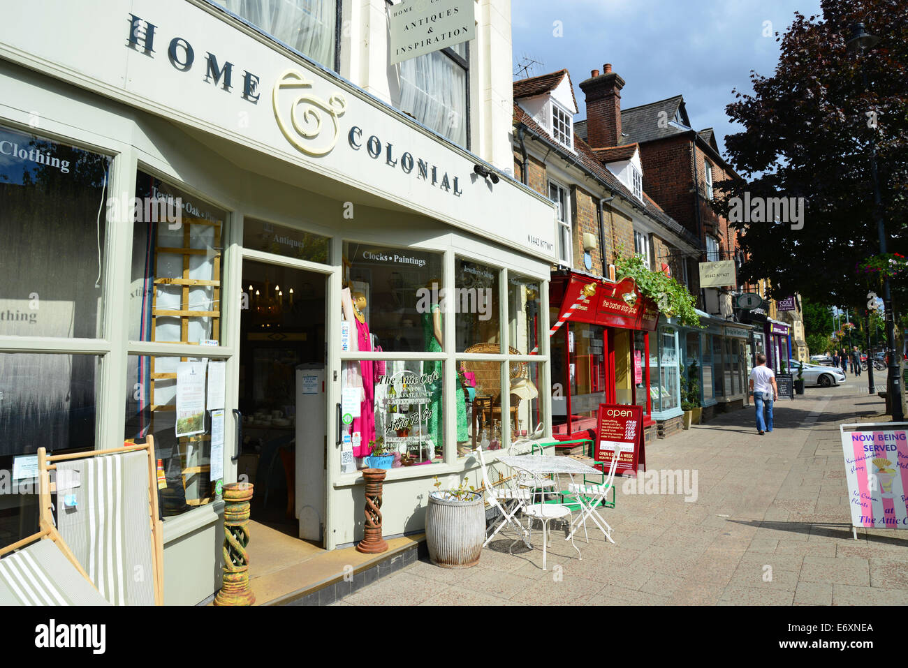 High Street, Berkhamsted, Hertfordshire, England, United Kingdom Stock Photo