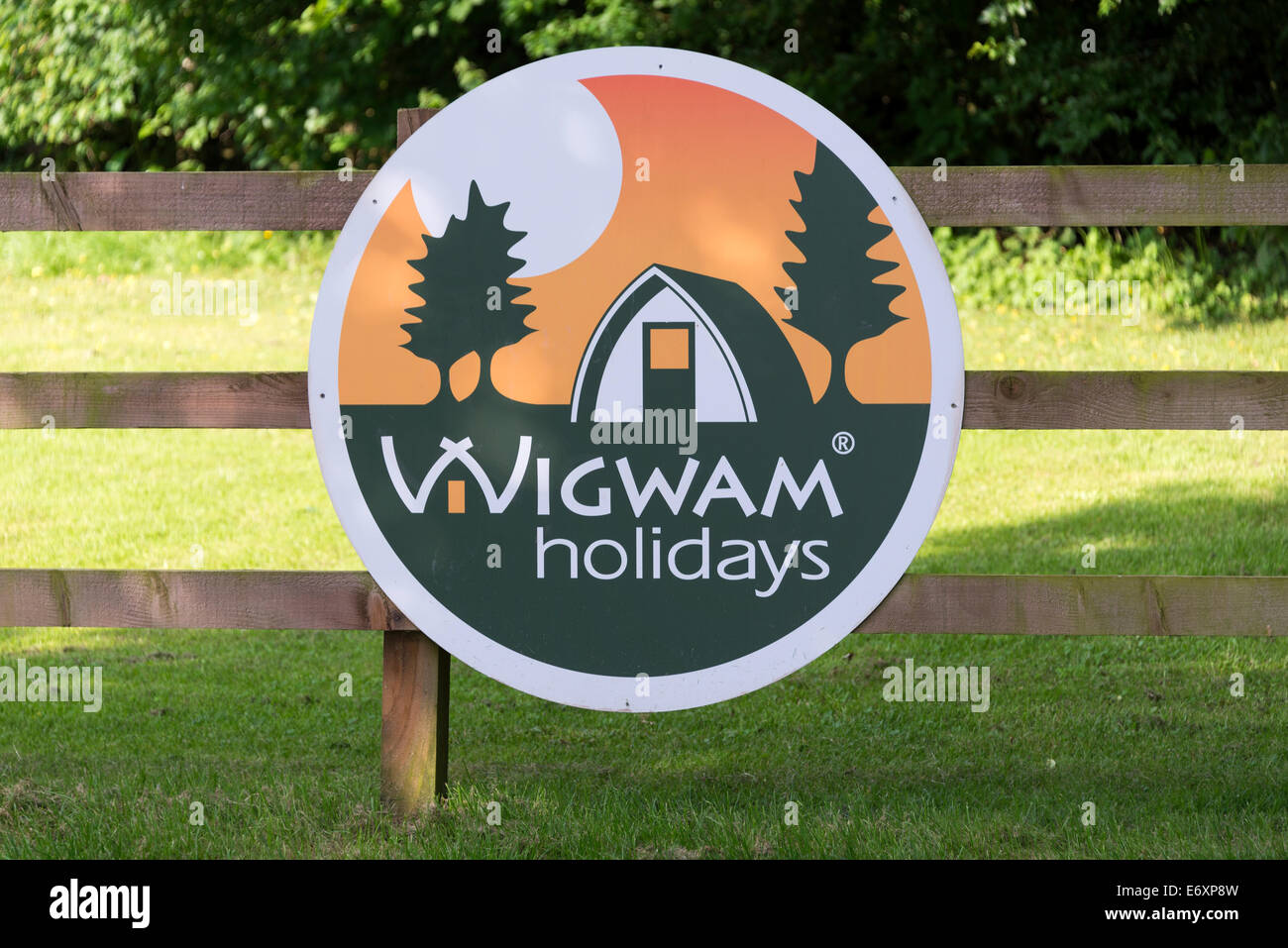 Woodclose Wigwams, Kirkby Lonsdale, North Yorkshire, England, UK. Stock Photo