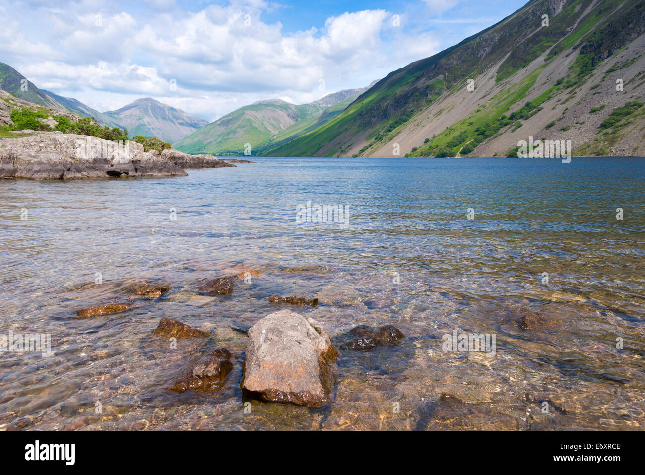 Wast Water, Cumbria, Lake District National Park, England, UK. Stock Photo