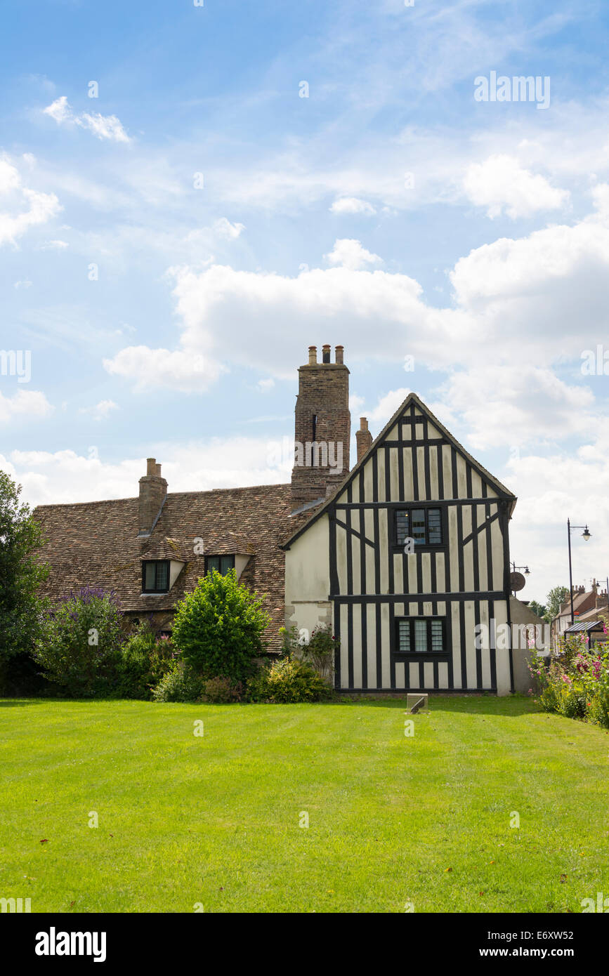 Oliver Cromwell's House (now Ely Tourist Information Centre) Ely, Cambridgeshire, England, UK. Stock Photo