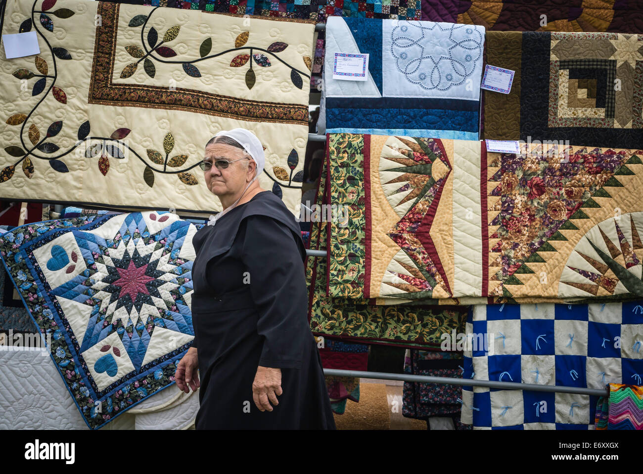 Lancaster, PA, US. 40th Annual Auction for HOSPICE charity. Held in the bucolic farmland