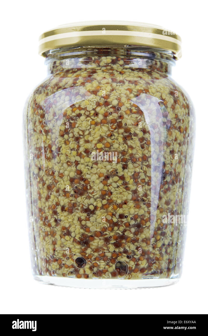 Download Grain Mustard In A Jar Stock Photo Alamy Yellowimages Mockups