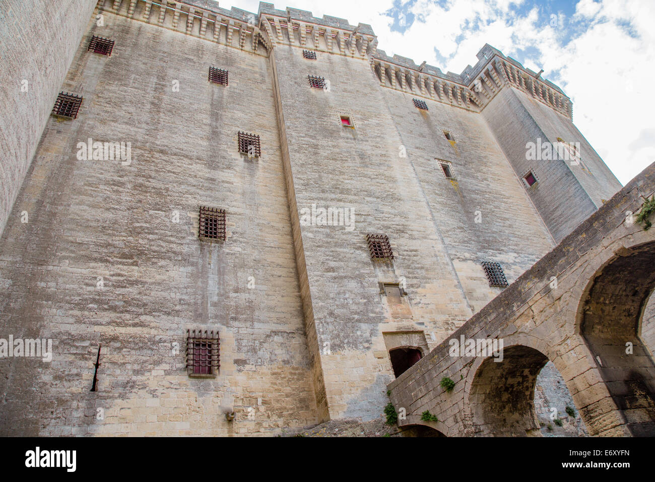 Tarascon castle, Provence, France Stock Photo
