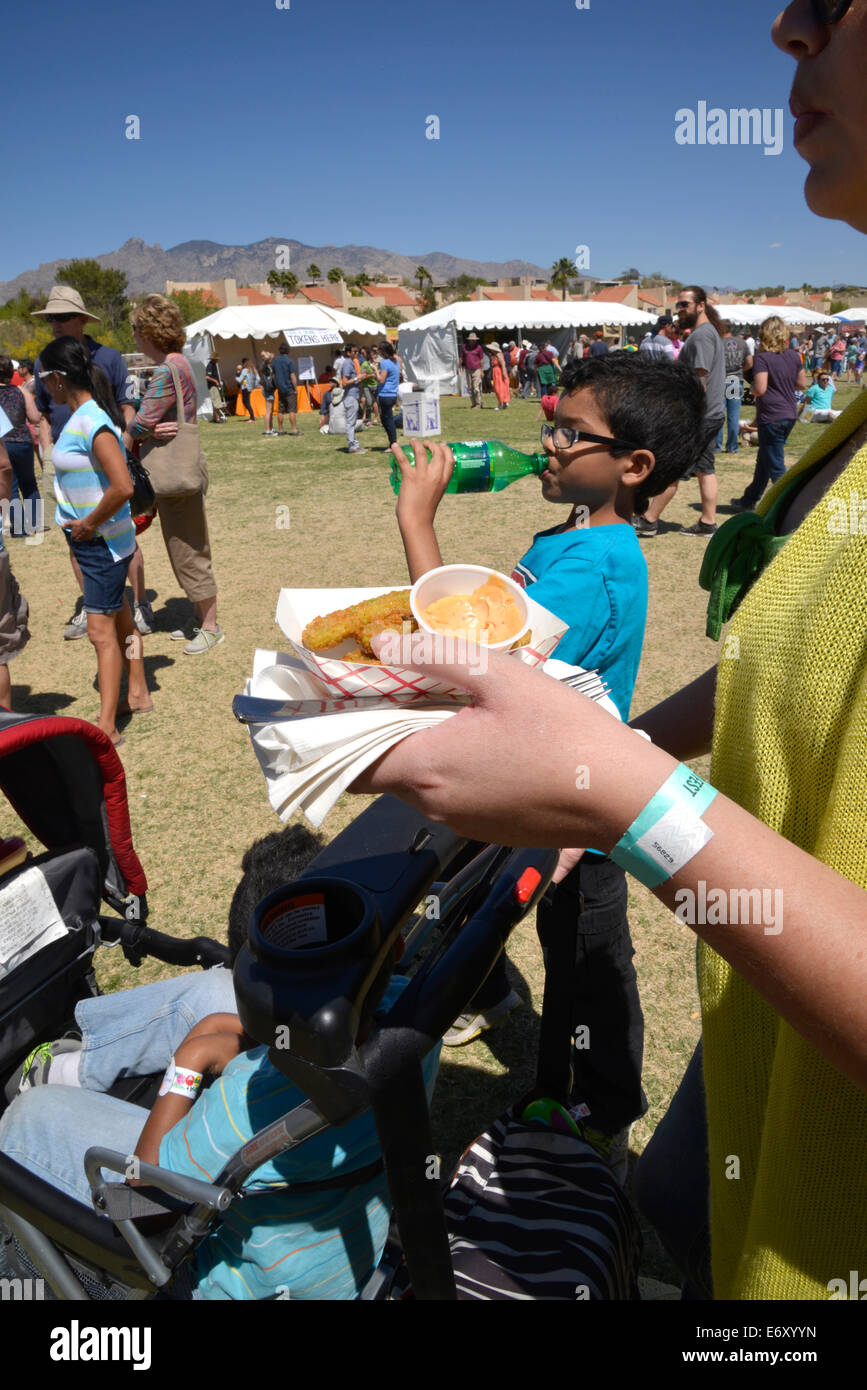 The Viva La Local Food Festival promotes local foods, Tucson, Arizona