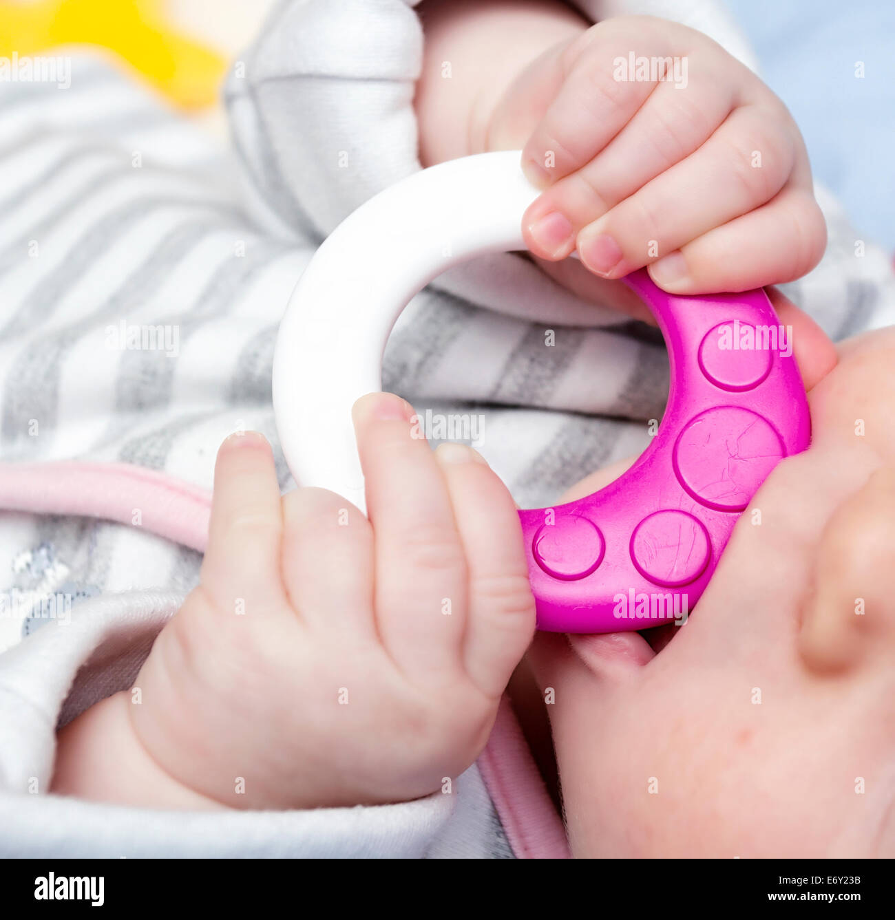 Baby Hands Stock Photo