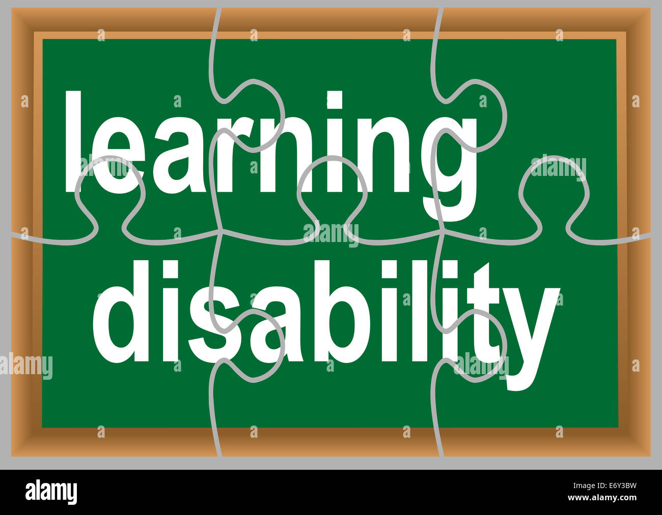 learning disability Stock Photo