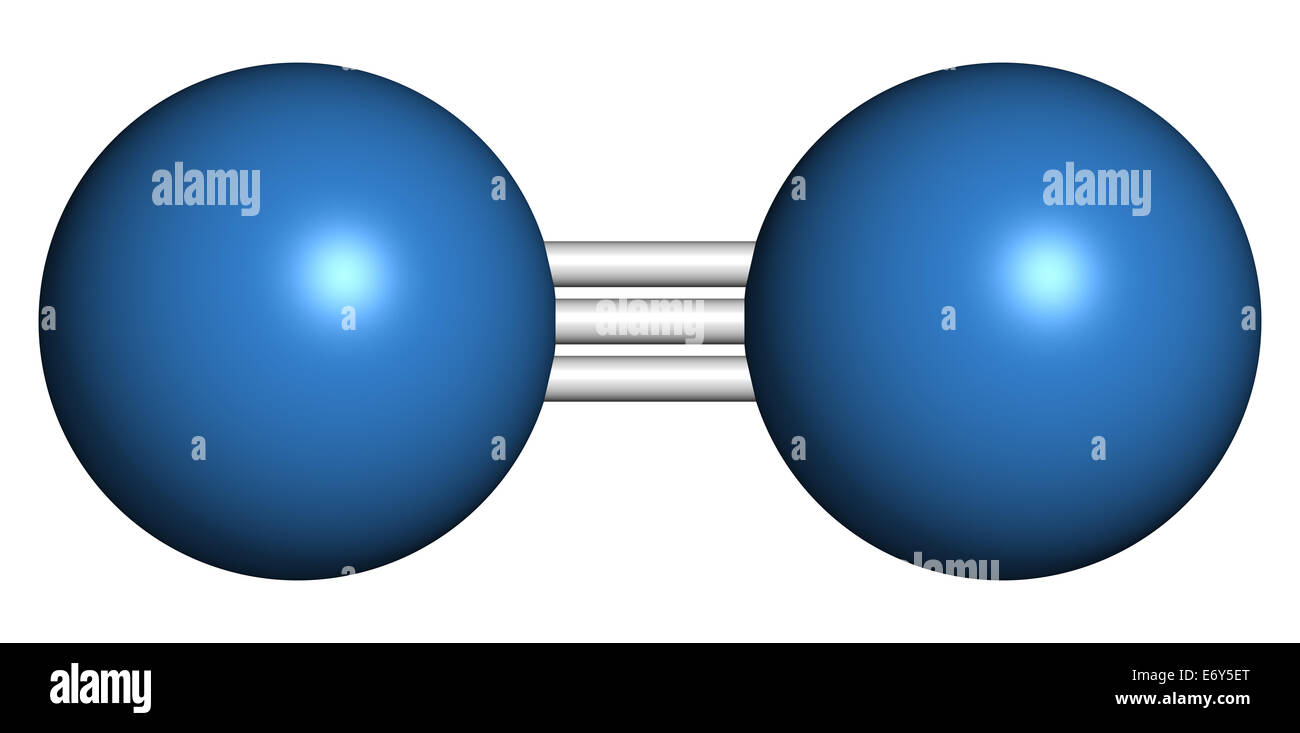 nitrogen-molecule-structure