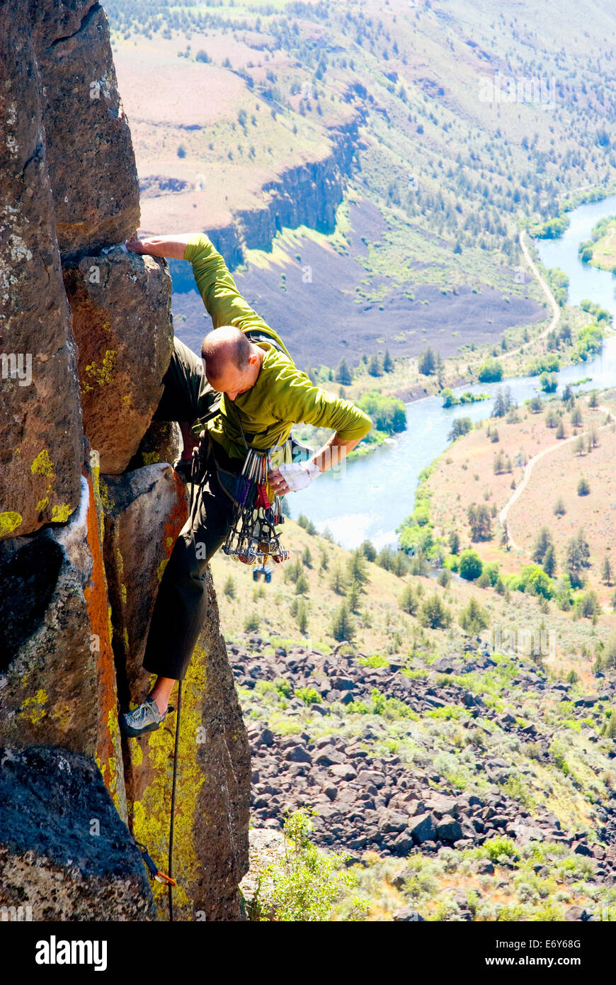 Trout creek rock climbing area hires stock photography and images Alamy