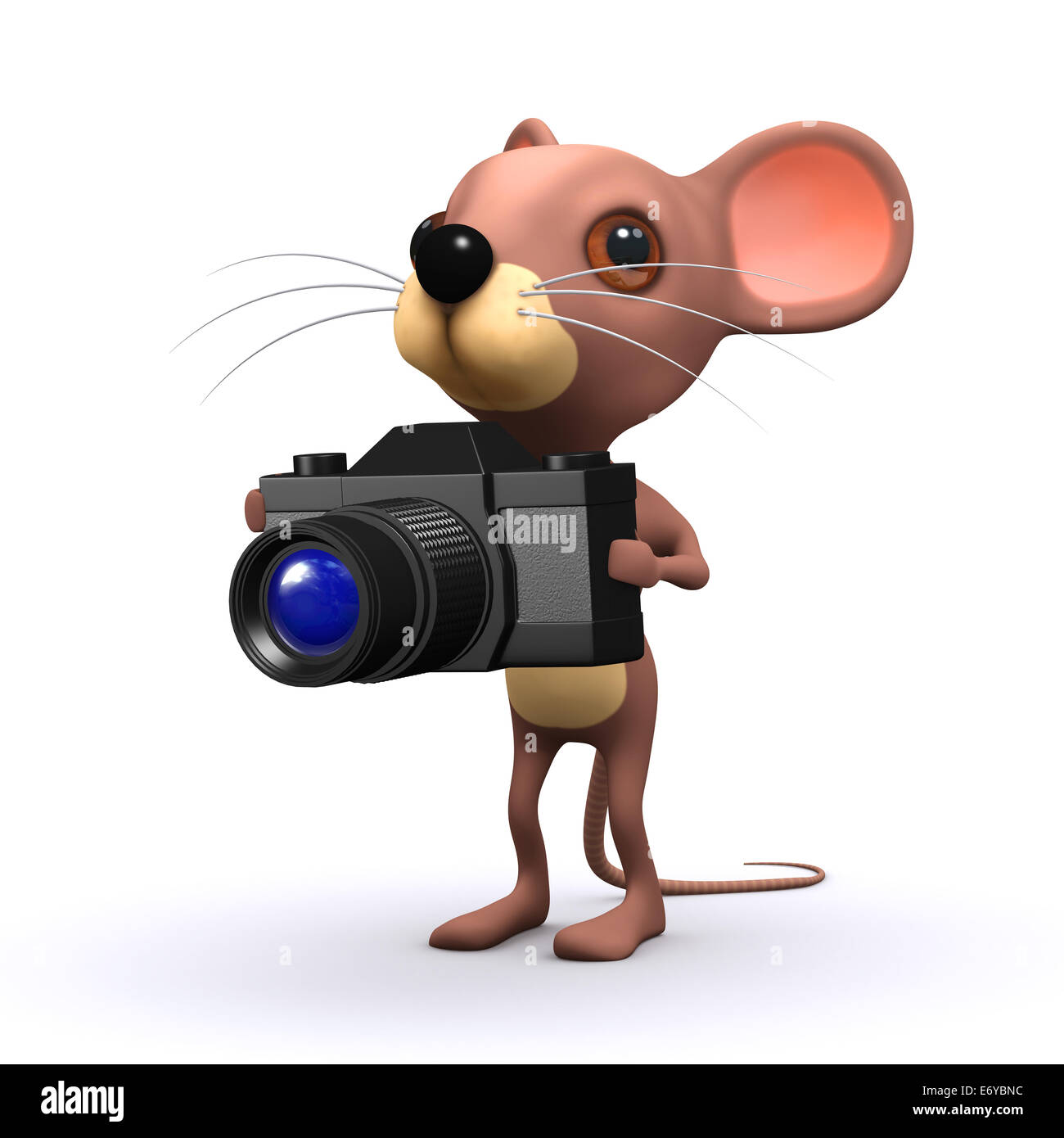 3d render of a mouse with a camera Stock Photo - Alamy