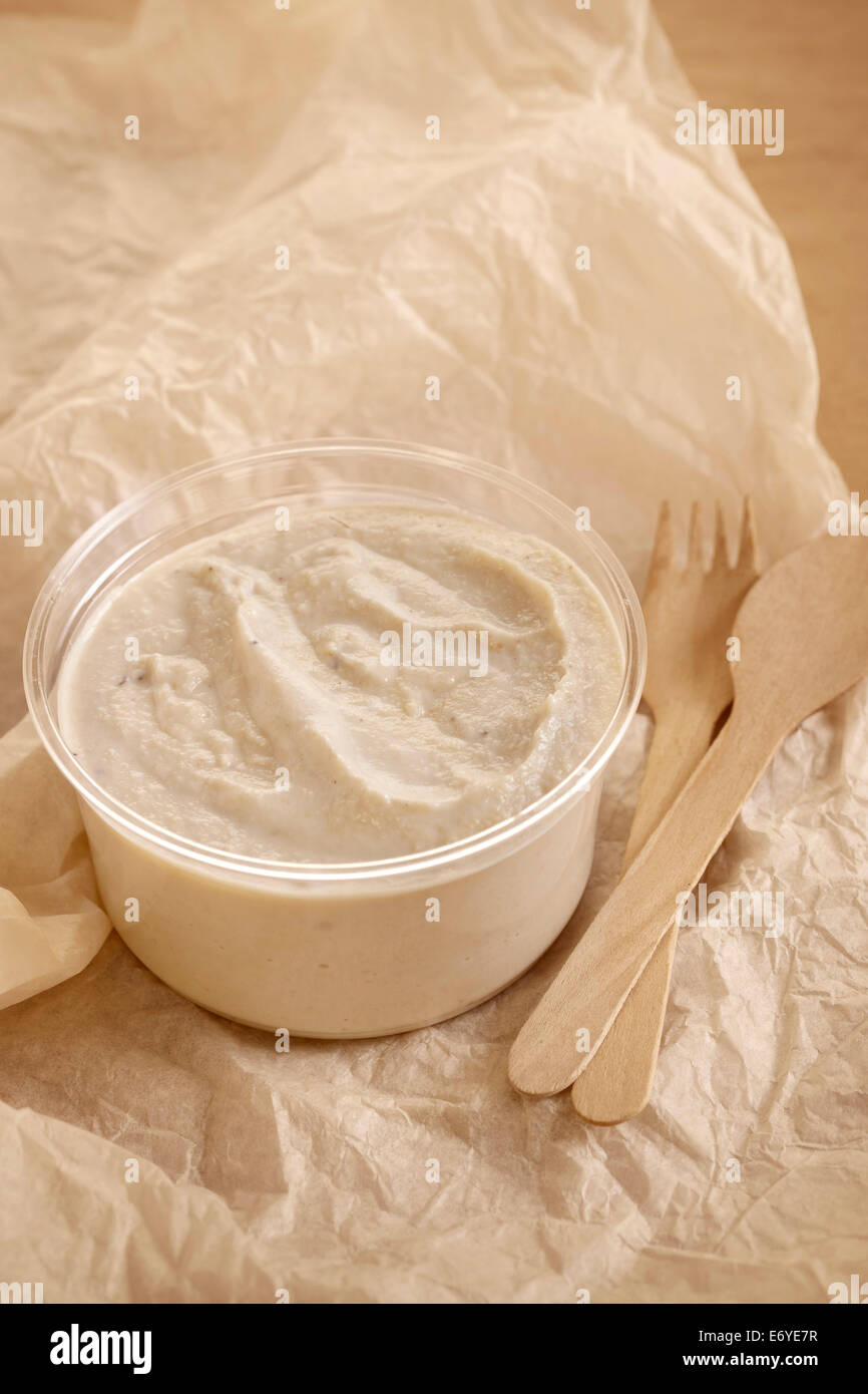 Cashew paste Stock Photo
