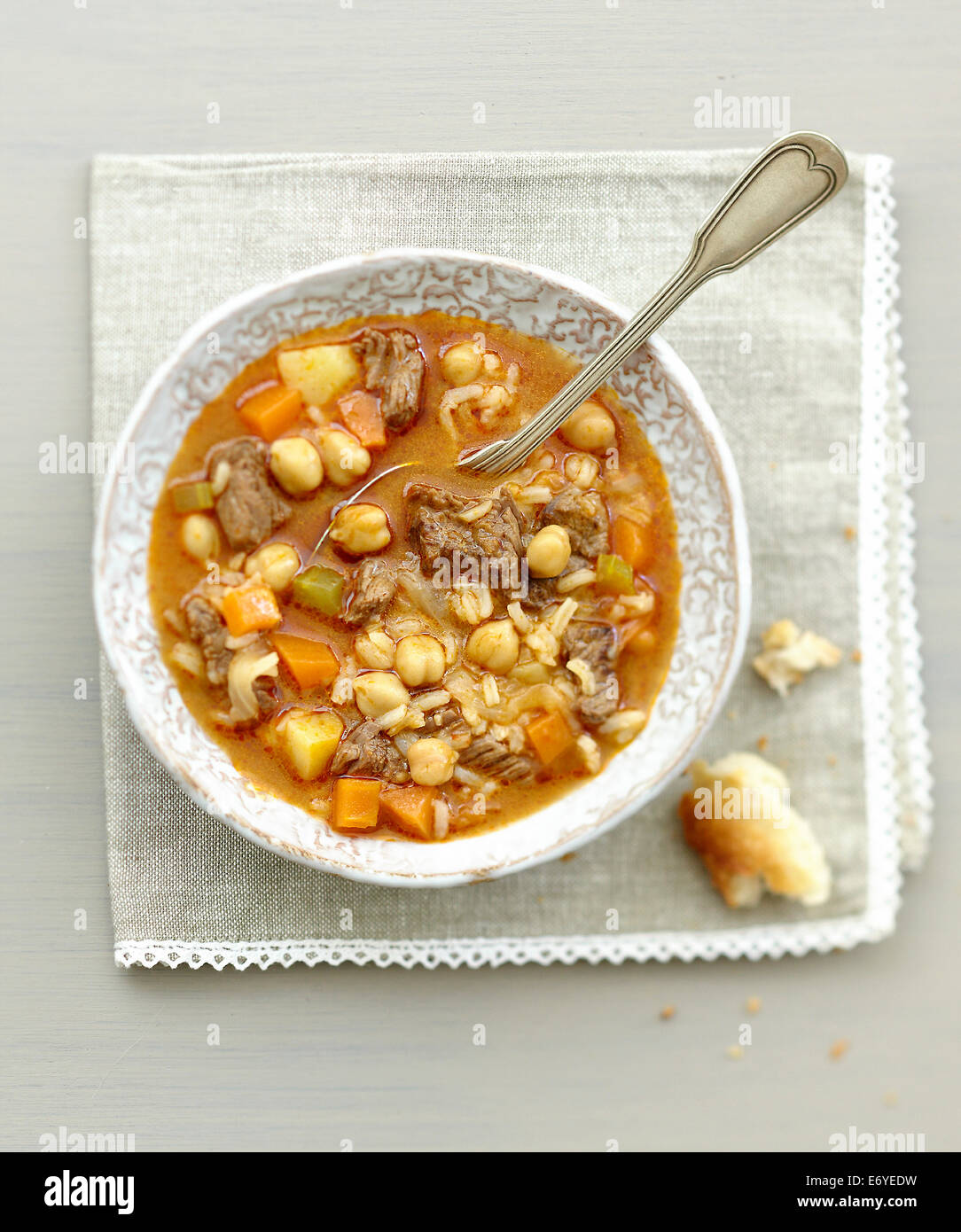 Ramadan soup Stock Photo