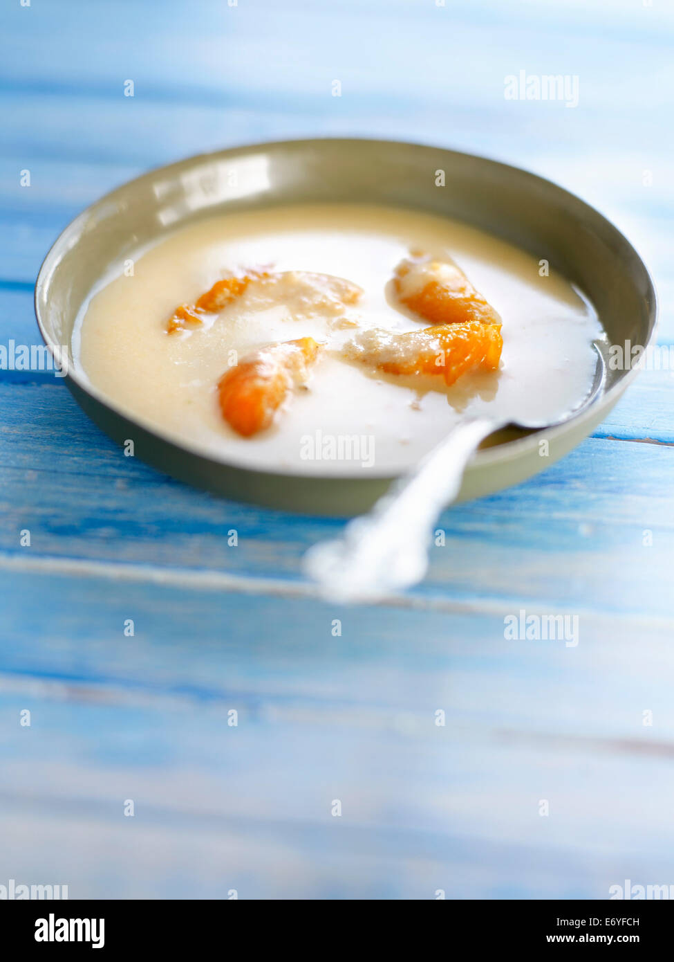 Rice and apricot Horchata Stock Photo