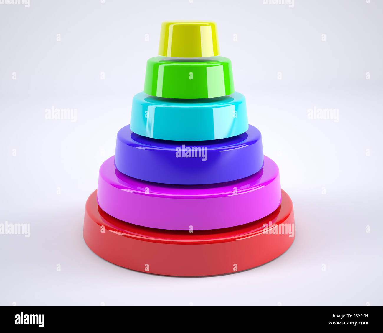 plastic toy multicolored, 3d illustration Stock Photo - Alamy