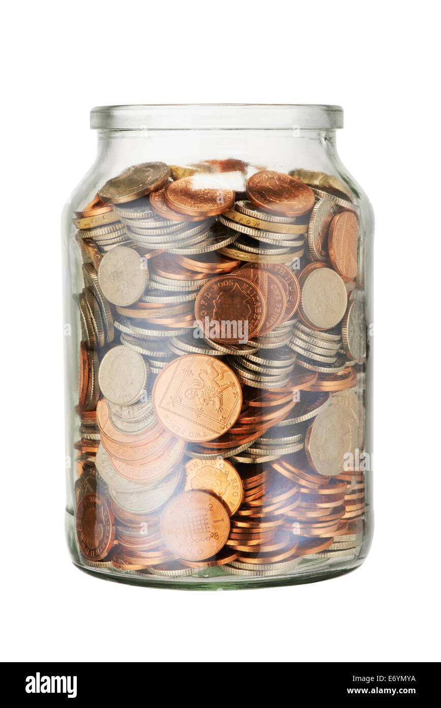 Savings Jar Stock Photo