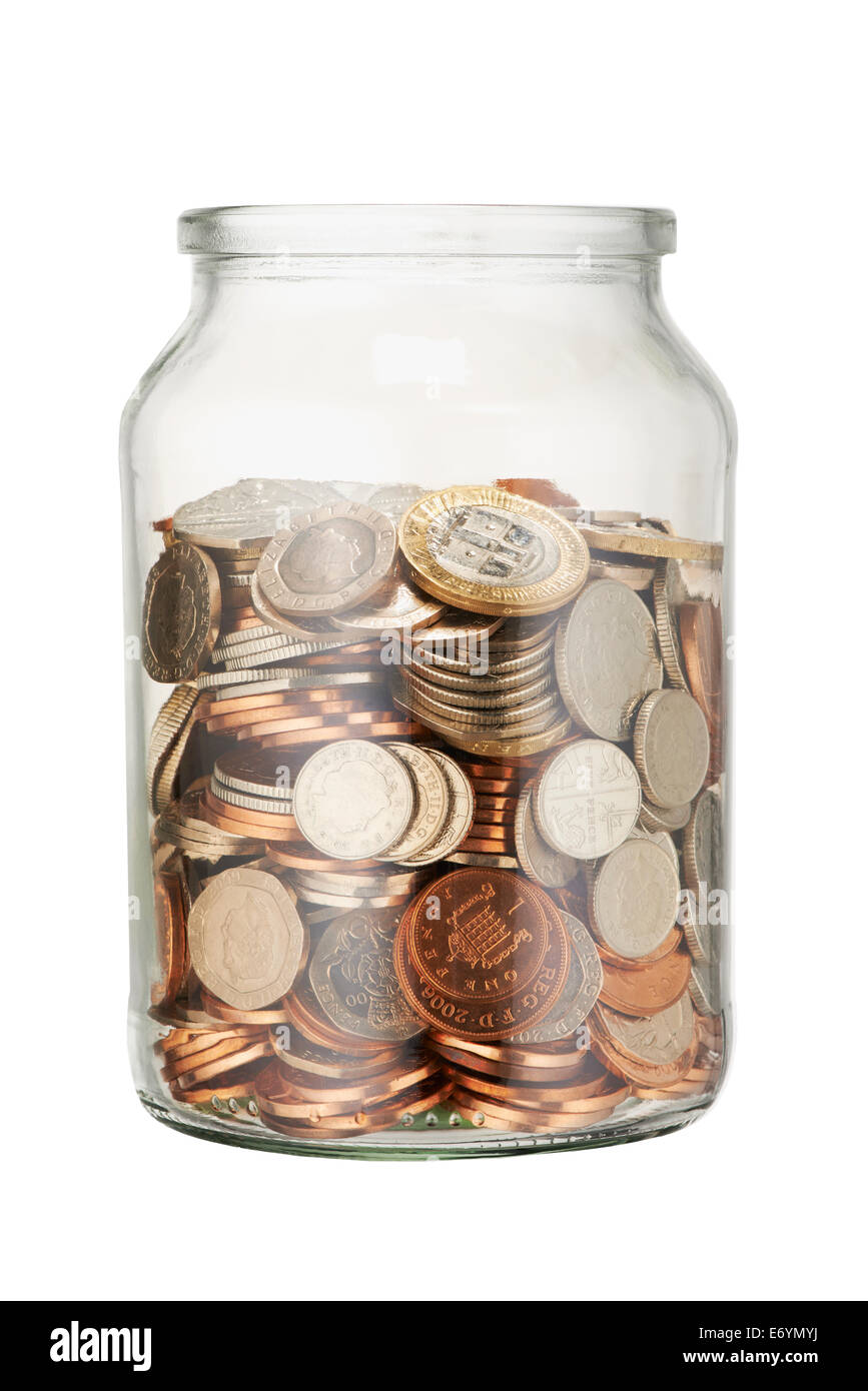 Savings Jar Stock Photo