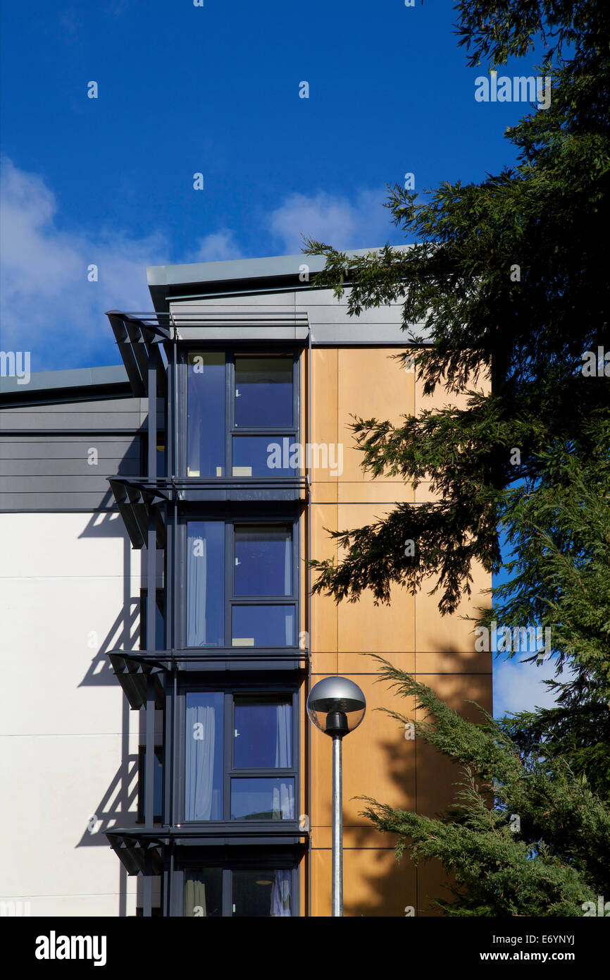 Birks Hall University of Exeter Exeter. Willmore Iles Architects have completed a large development of student accommodation at Stock Photo