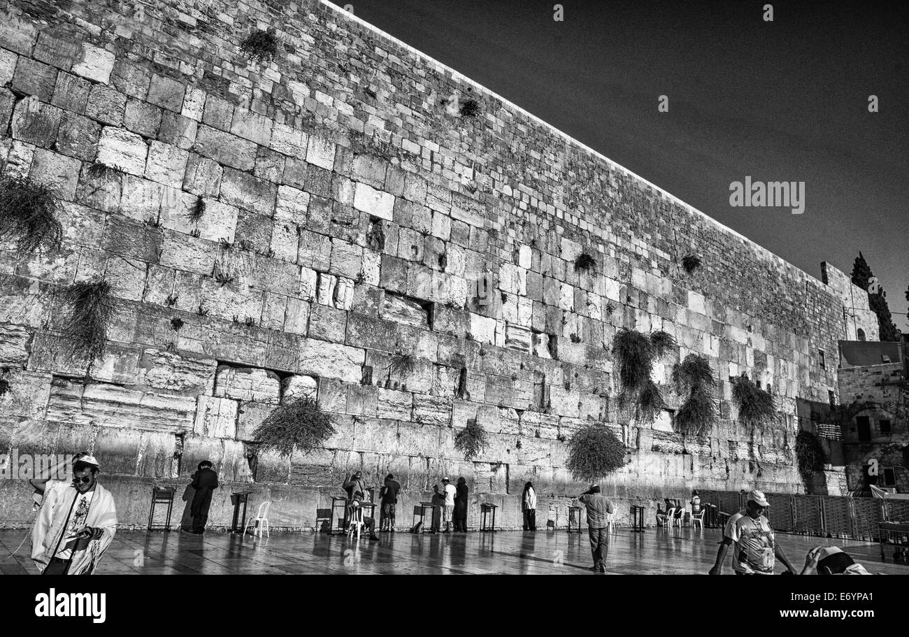 Western Wall, Jerusalem Stock Photo