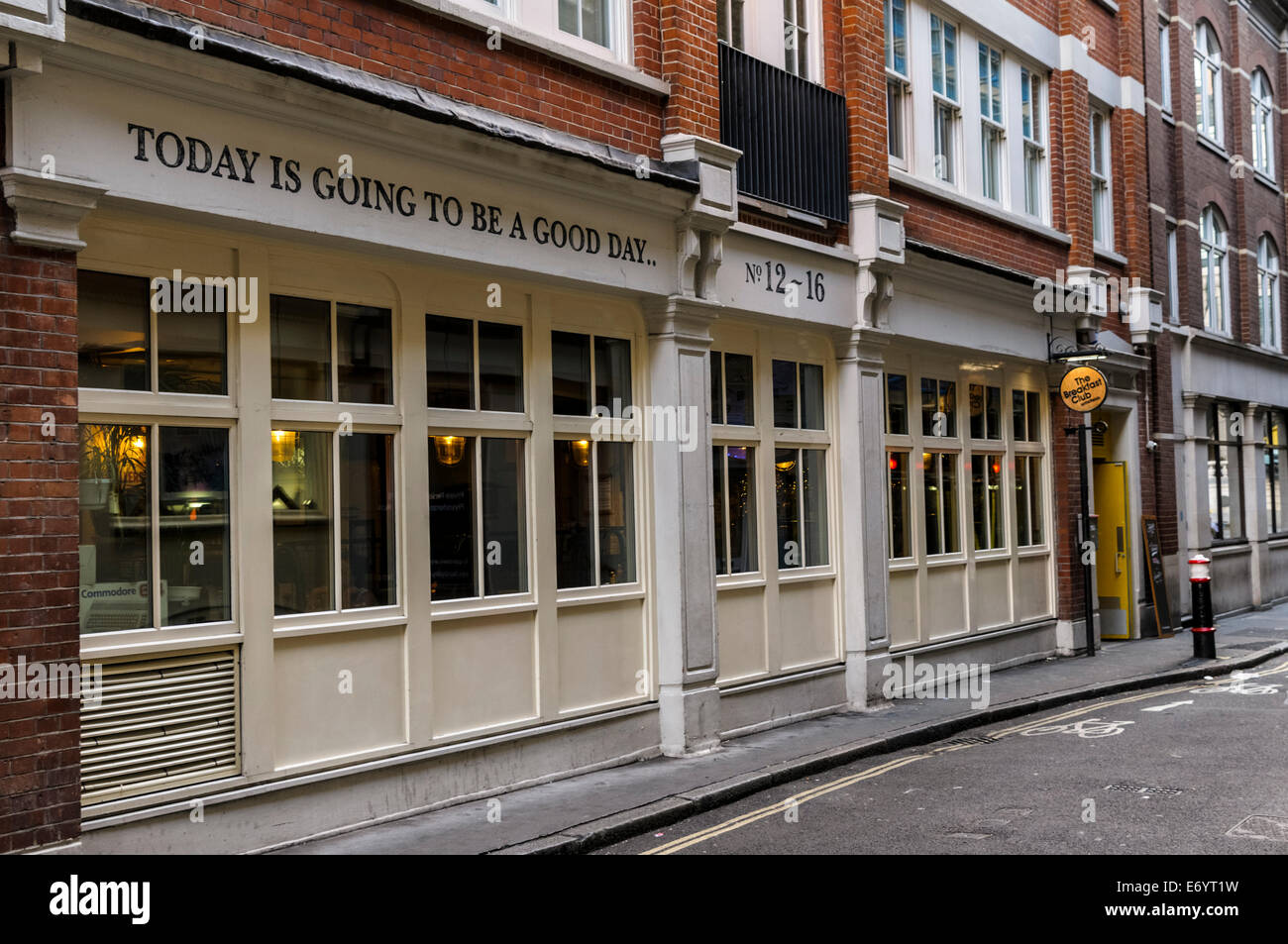 The Breakfast Club café venue in Shoreditch Stock Photo