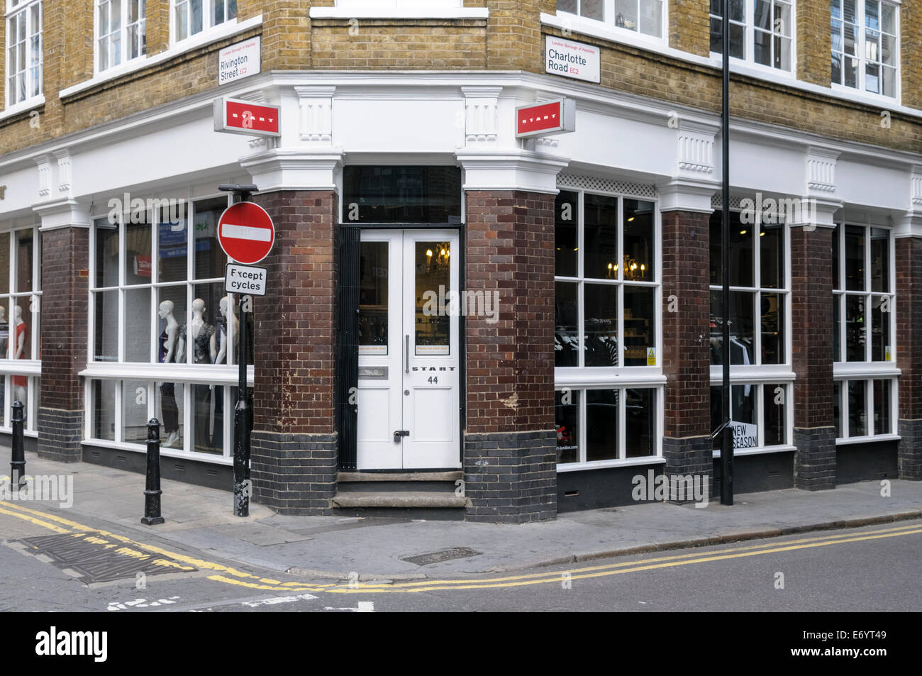 START shop located in Spitafields, London, UK Stock Photo