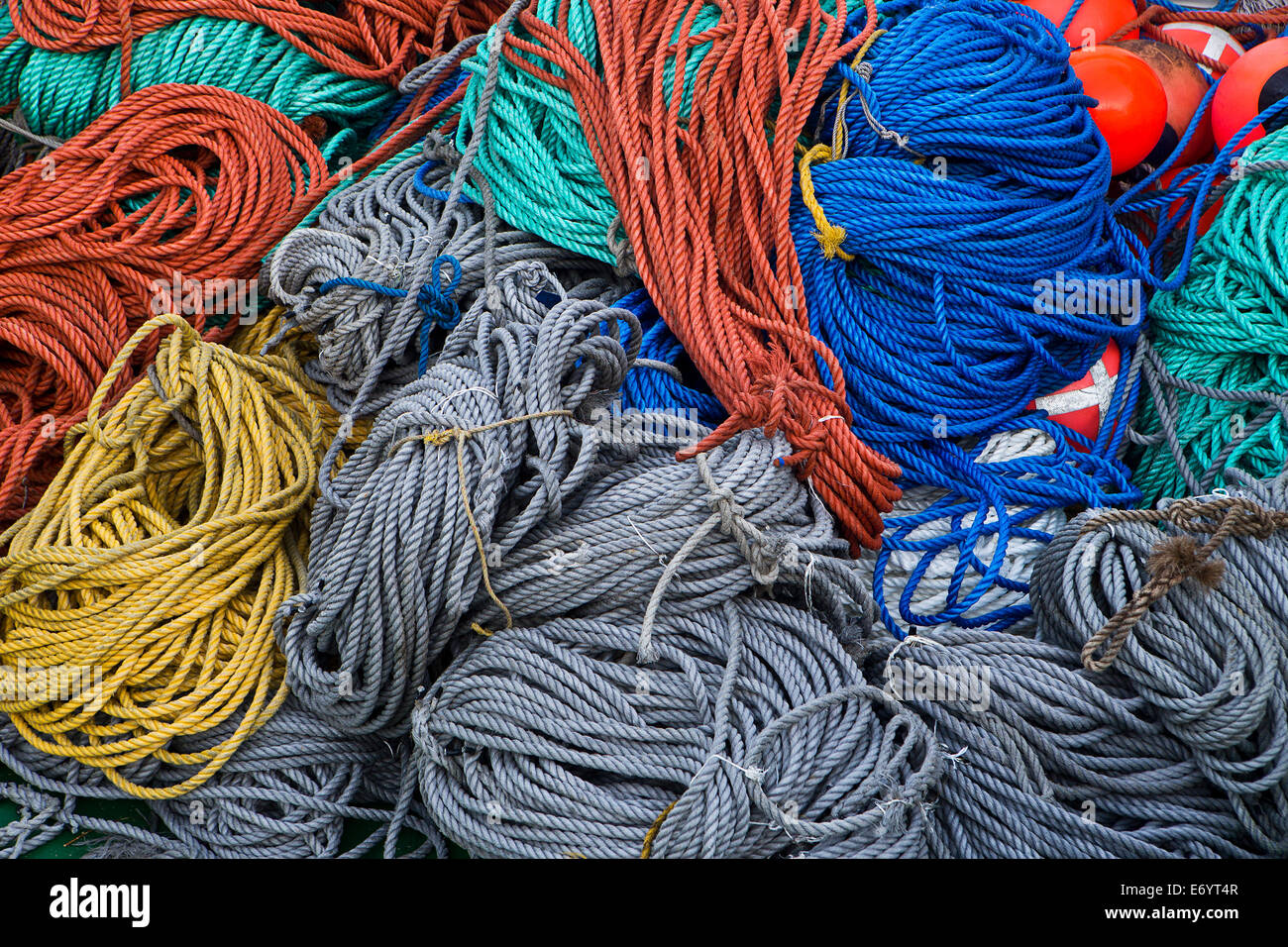 Nautical Robes at Cape Town's Working Harbour Stock Photo Alamy