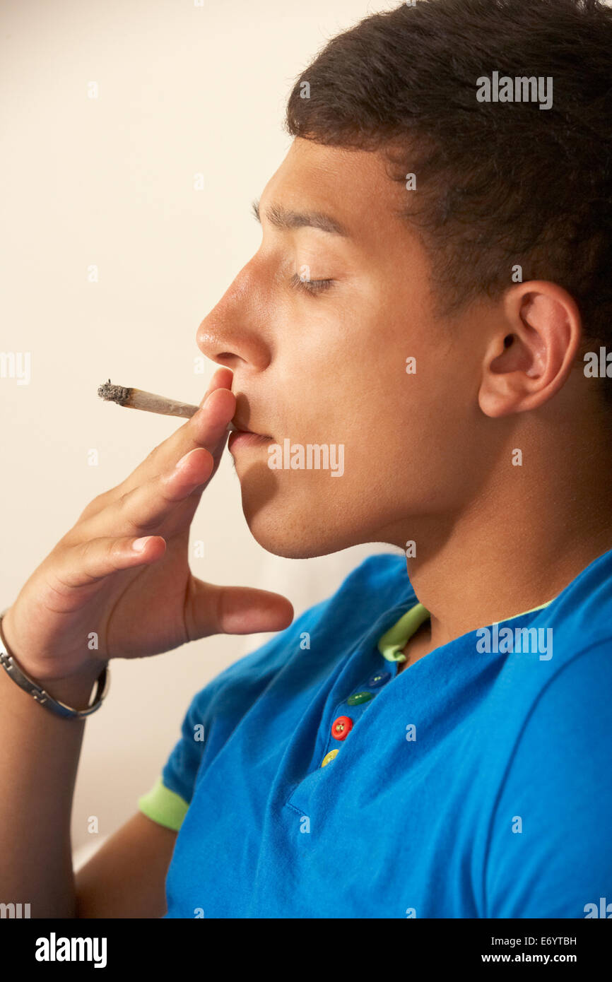 Boys Smoking Weed With Swag