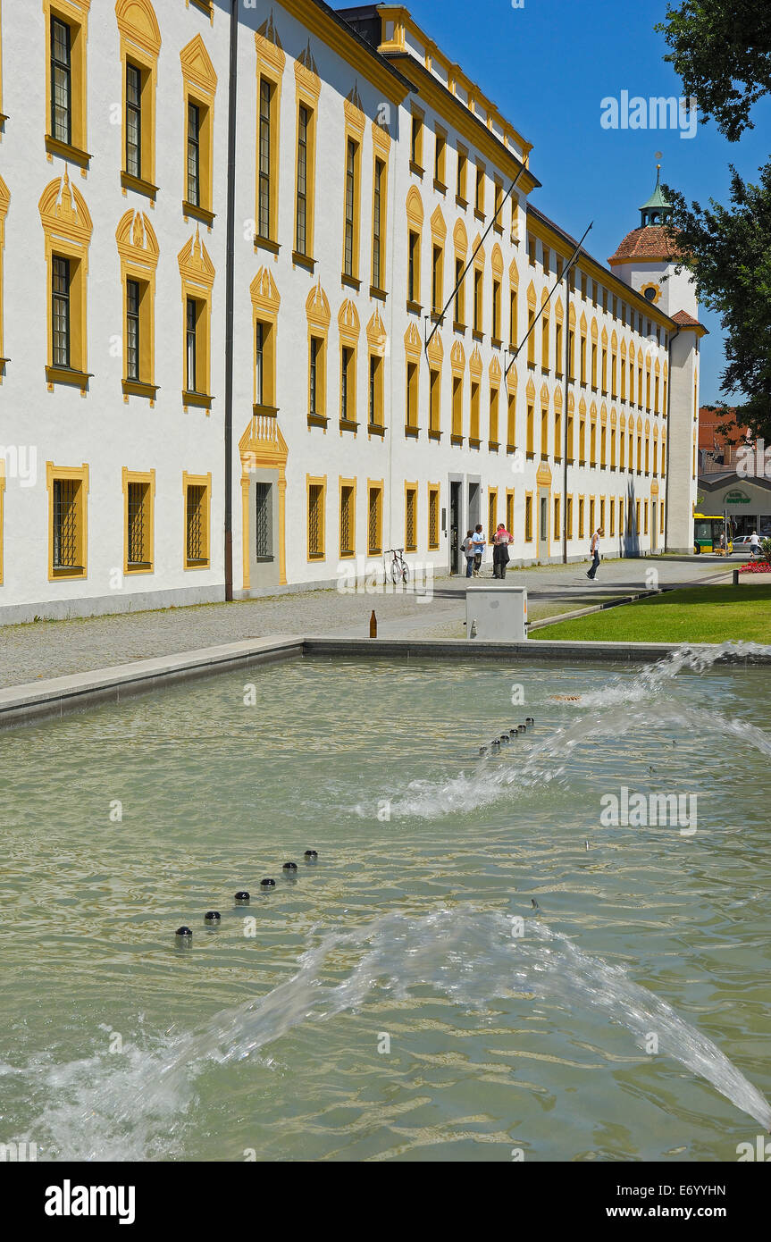 Kempten, Residence, Palace, Allgau, Allgaeu, Bavaria, Germany Stock Photo