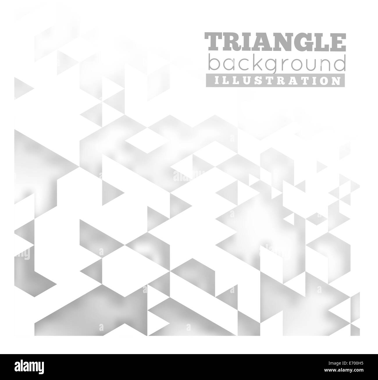Triangle pattern Black and White Stock Photos & Images - Alamy