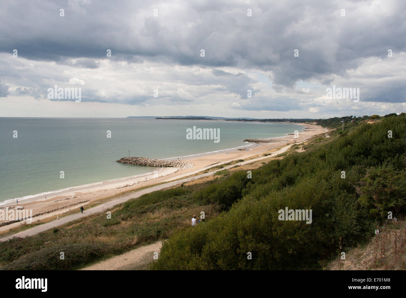 Coast Barton on Sea, Dorset Stock Photo Alamy