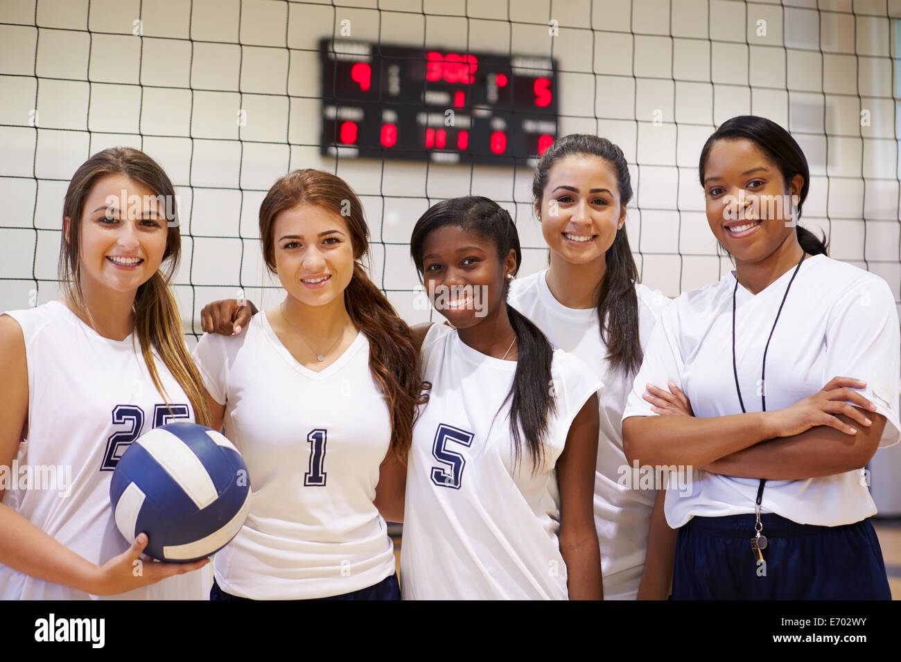 Volleyball Team African Uniform Hi Res Stock Photography And Images Alamy