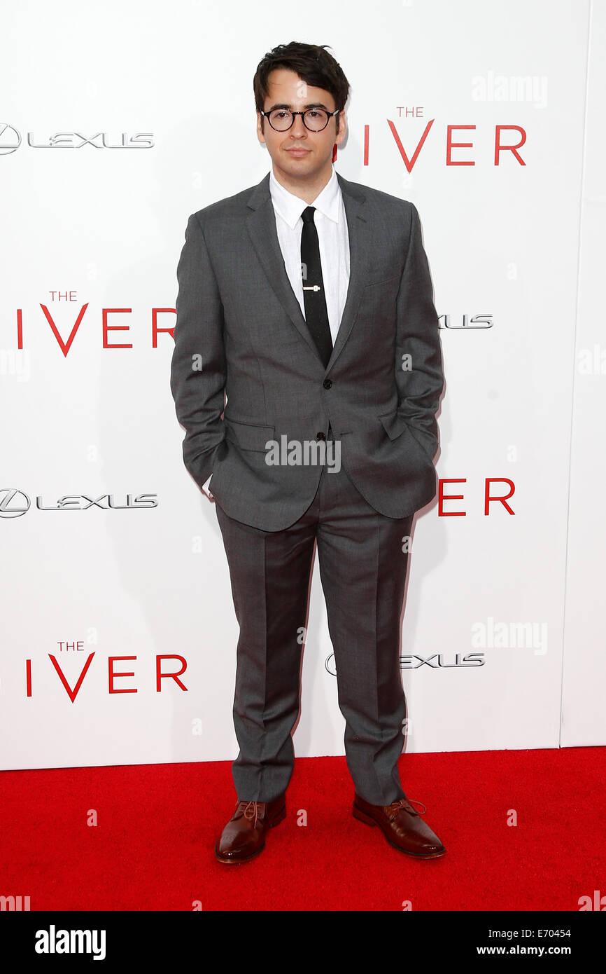 Writer Michael Mitnick attends the premiere of “The Giver” at the