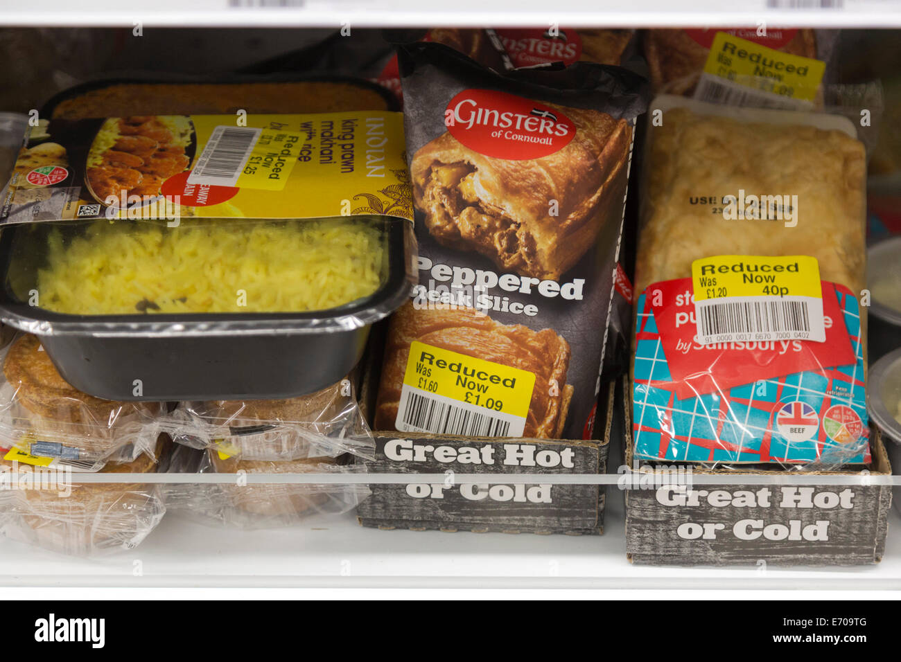Sainsbury shelves hires stock photography and images Alamy