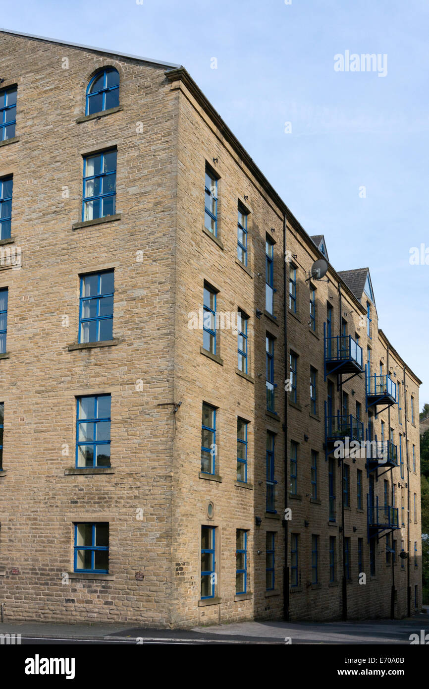 West Mill, now converted to apartments, Sowerby Bridge, West Yorkshire