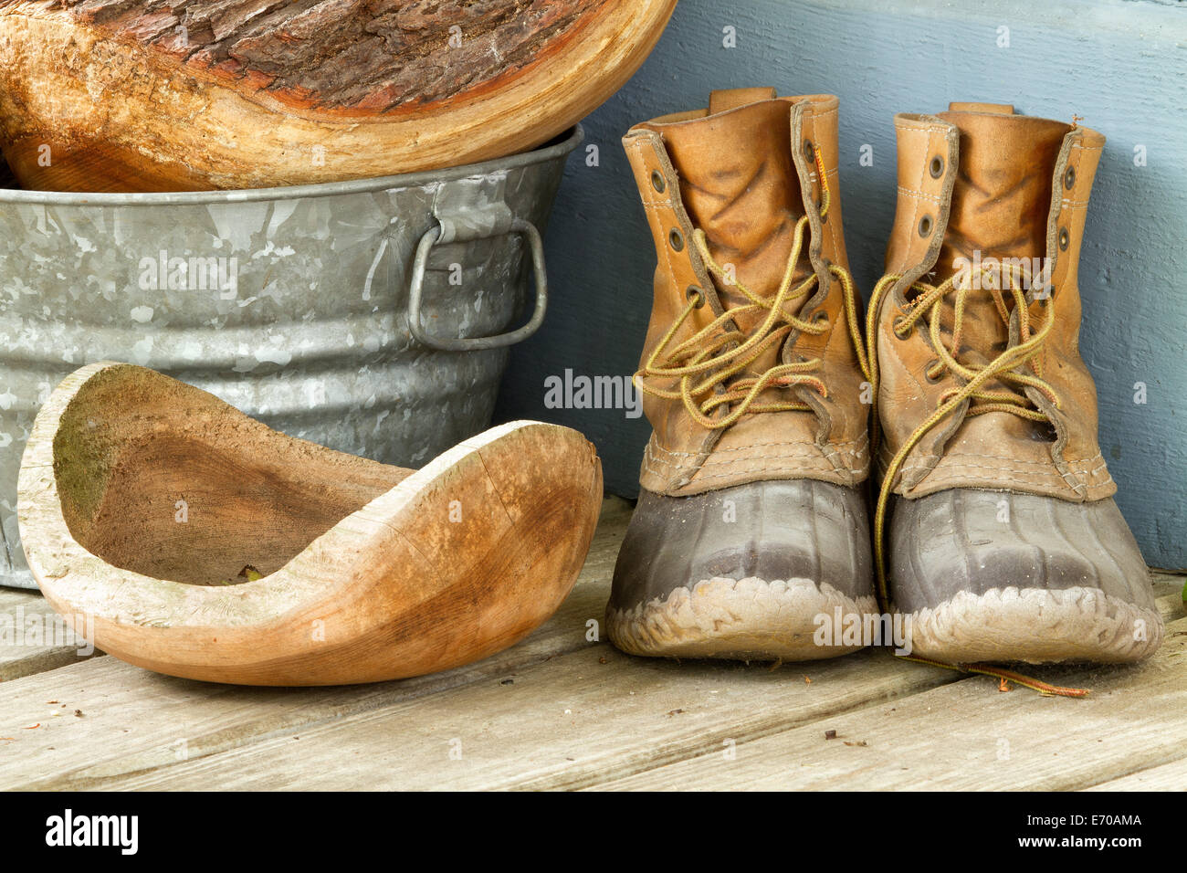 Bean boots hi-res stock photography and images - Alamy