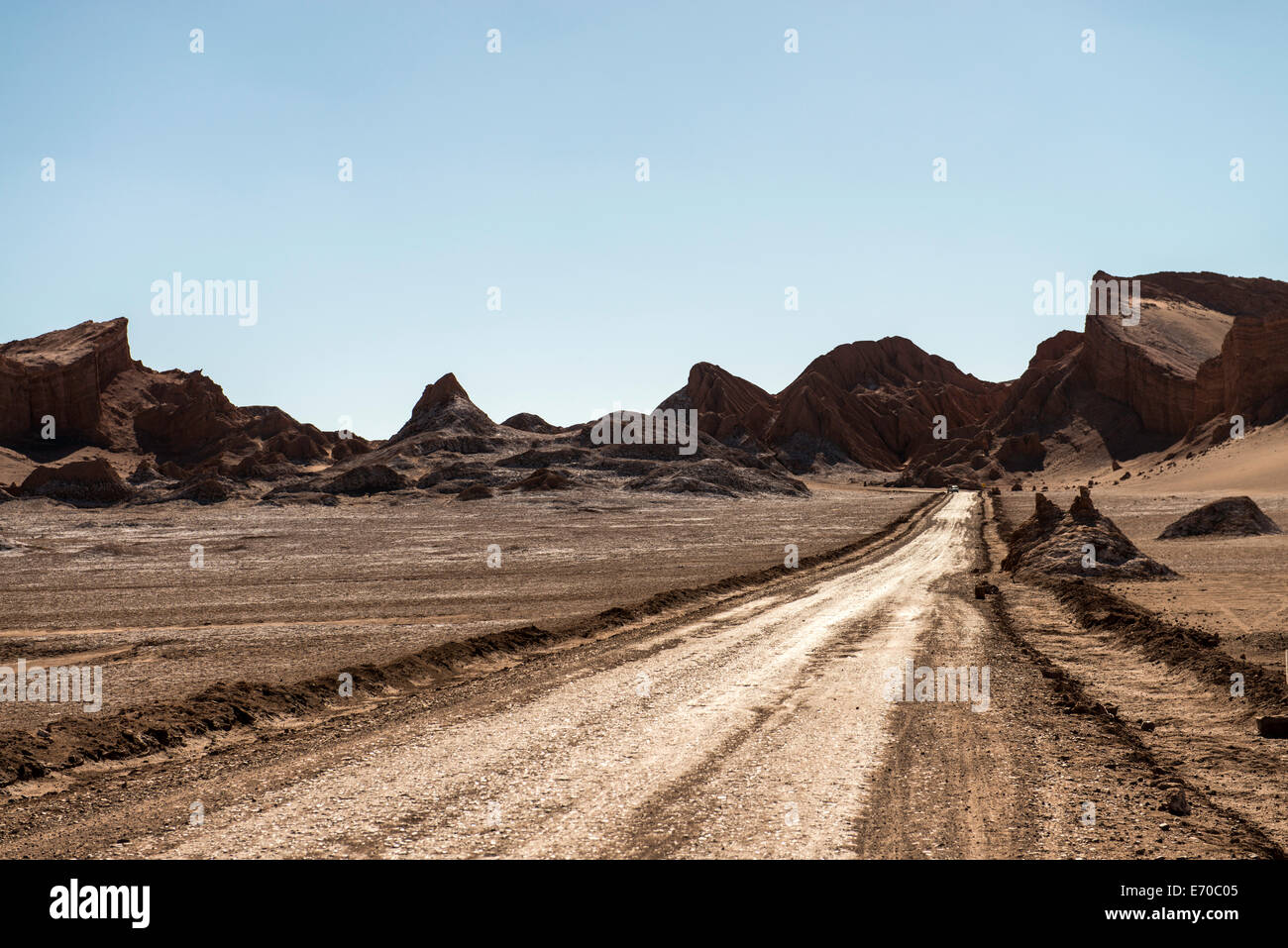 Road to Death Valley San Pedro de Atacama Chile South America Stock Photo