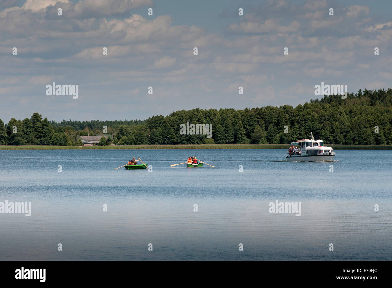 Lake Wigry, Poland Stock Photo