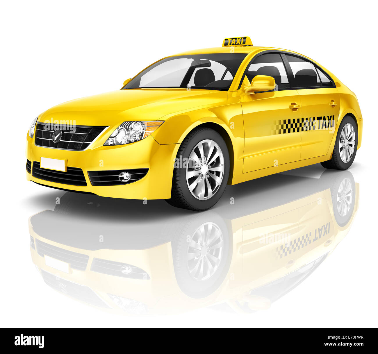 Taxi Stock Photo