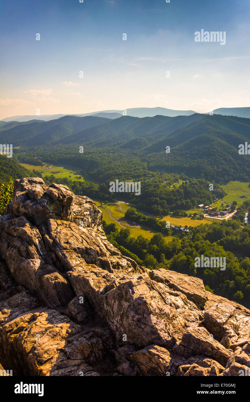 View from Seneca Rocks, Monongahela National Forest, West Virginia