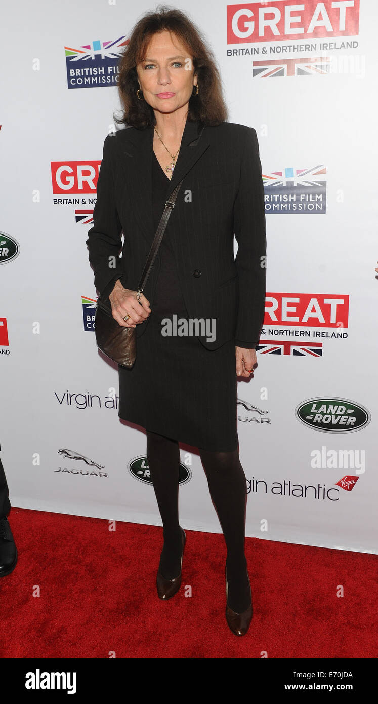 Great British Film Reception honours British nominees of the 86th Oscars - Arrivals  Featuring: Jacquelin Bisset Where: LA, California, United States When: 28 Feb 2014 Stock Photo