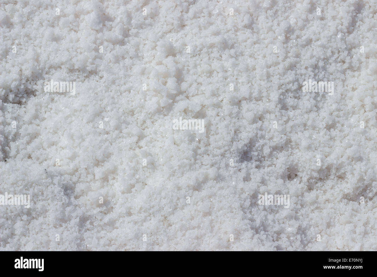 salt 'sea salt' textured white 'off white' background Stock Photo