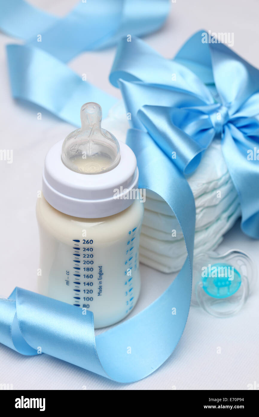 Baby diaper pacifier hires stock photography and images Alamy