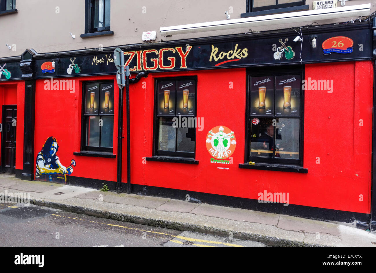 Ziggy's Rock Bar in Cork, Ireland Stock Photo Alamy